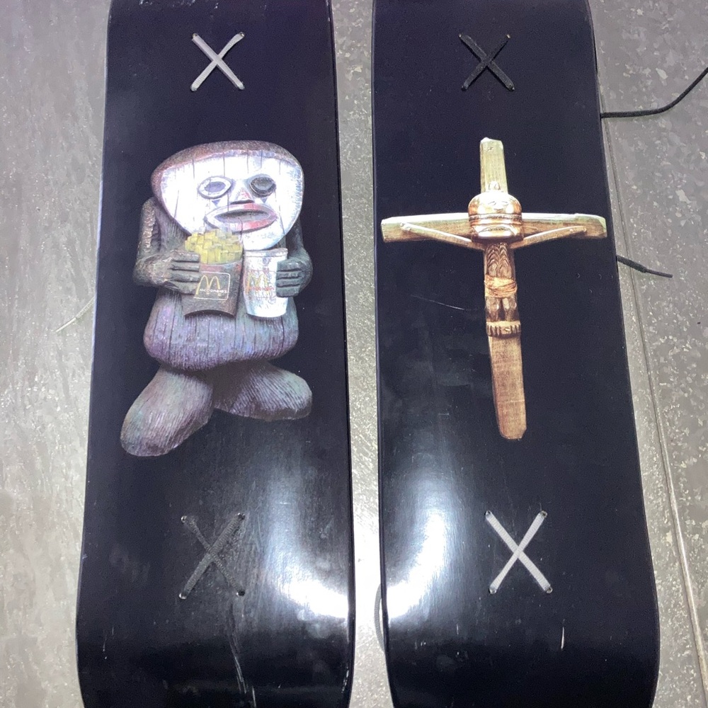 Supreme Chapman Brothers decks with Signature VERY RARE price is For BOTH